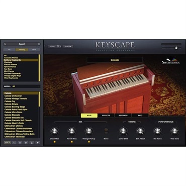 SPECTRASONICS KEYSCAPE (USB Drive) (スペクトラソニックス)(キースケープ)(ピアノ音源) 画像7