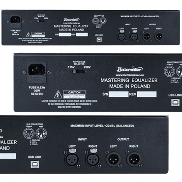 Bettermaker Mastering Equalizer 画像2