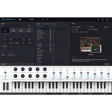 Arturia MICROLAB BK（ブラック） 画像1