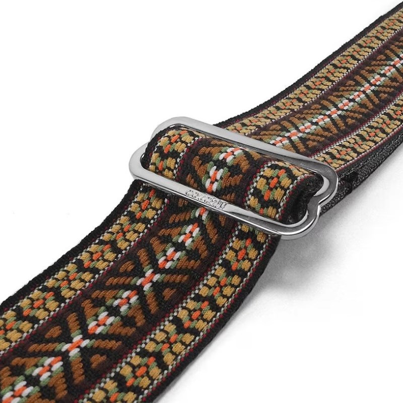 Couch Guitar Strap 70’s Dylan Sunburst Hippie Weave 画像2