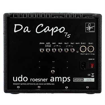 Udo Roesner Amps 【即納可能】 Da Capo 75 [エレアコアンプ] 画像6