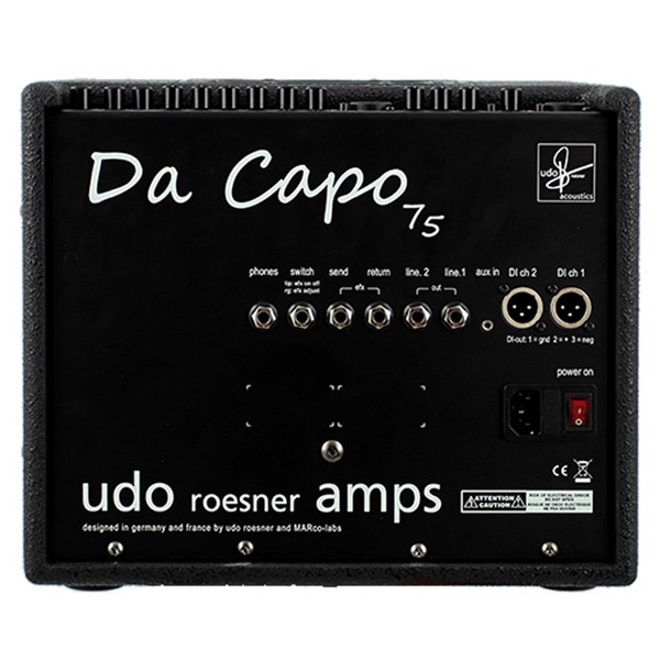 Udo Roesner Amps Da Capo 75 [エレアコアンプ] ｜イケベ楽器店