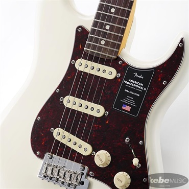 Fender USA American Professional II Stratocaster (Olympic White/Rosewood) 画像3