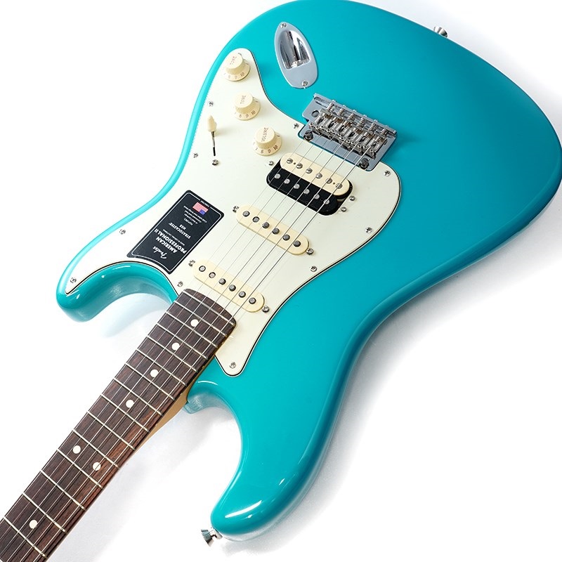 Fender USA American Professional II Stratocaster HSS (Miami Blue