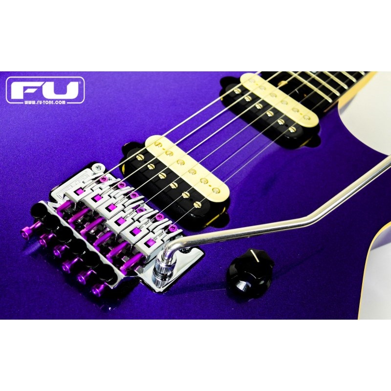 FU-Tone Titanium Saddle Mounting Screw Set (6) - PURPLE 画像3