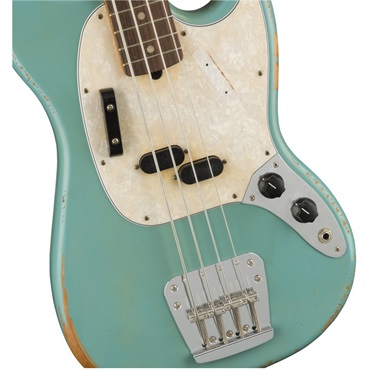 Fender MEX JMJ Road Worn Mustang Bass (Faded Daphne Blue) 画像2