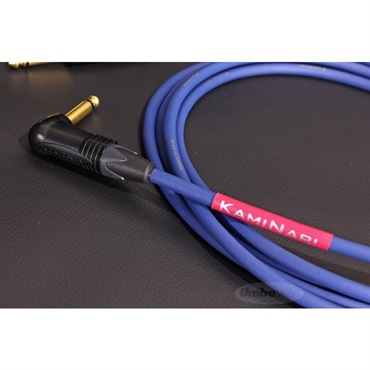 KAMINARI Electric Guitar Cable K-GC5LS [エレクトリックギター専用ケーブル](5M/LS)【特製ポーチ付属】 画像2