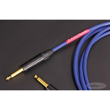 KAMINARI Electric Guitar Cable K-GC5SS [エレクトリックギター専用ケーブル](5M/SS)【特製ポーチ付属】 画像1