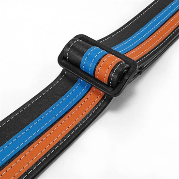 Couch Guitar Strap Double RacerX Black OR&BL 画像2