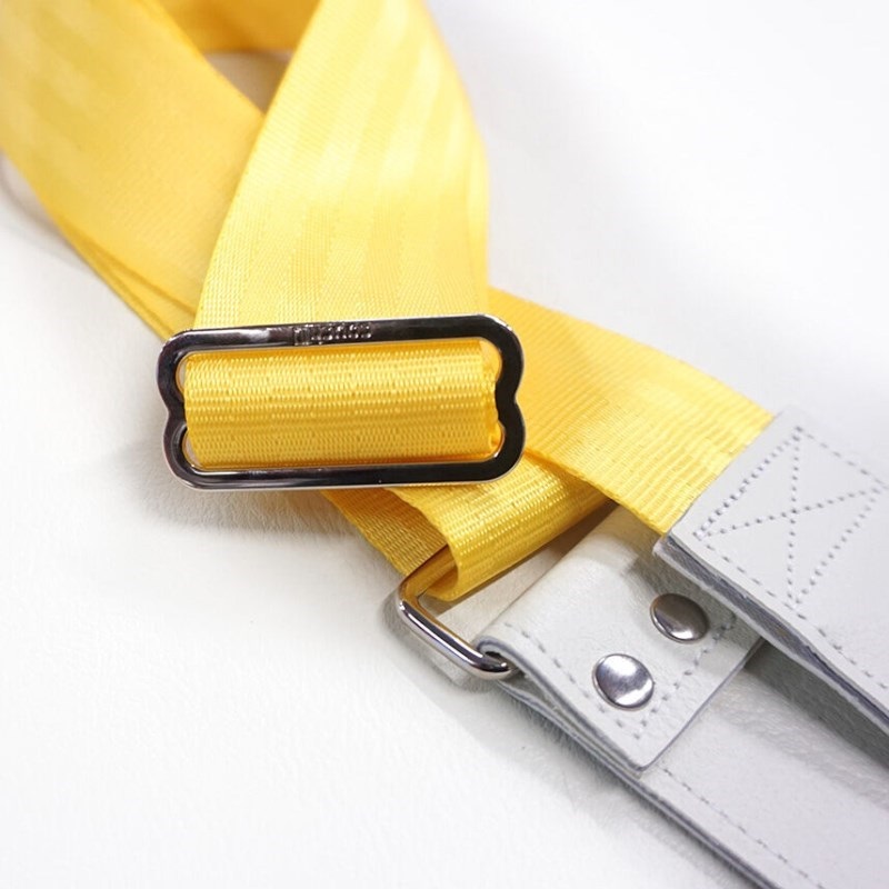 Couch Guitar Strap 【クリスマススペシャルSALE】 Yellow Seatbelt 画像1