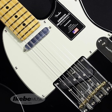 Fender USA American Professional II Telecaster (Black/Maple) 画像3