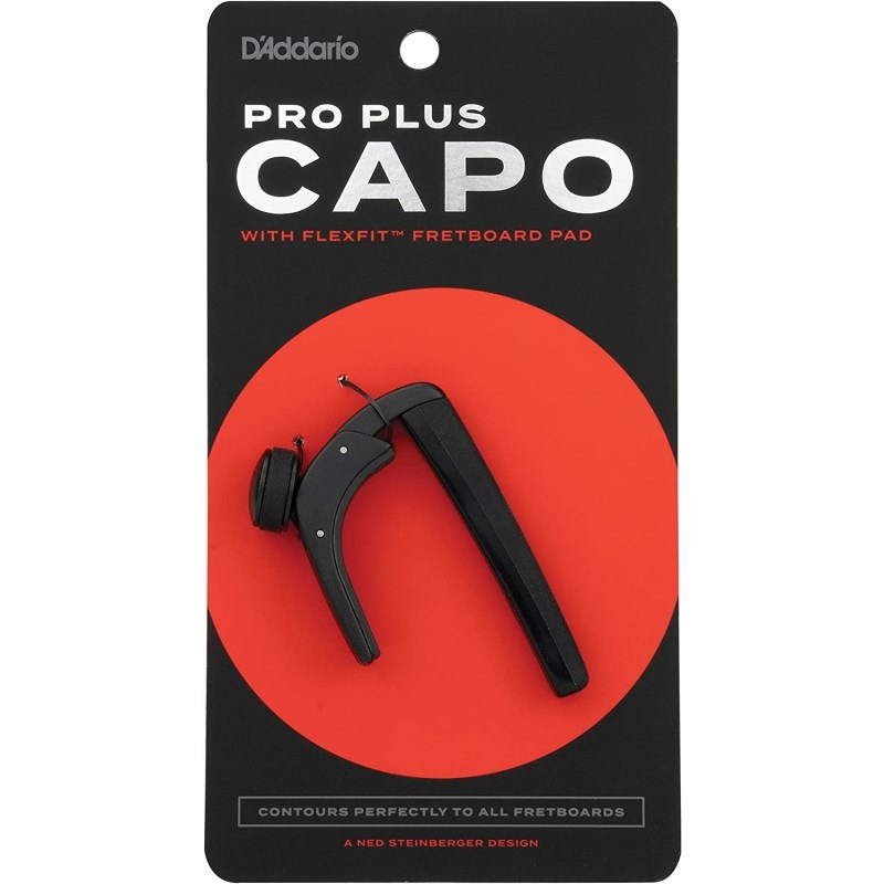 D’Addario 【ブラックフライデーセール】 PW-CP-19 Pro Plus Capo Black 画像2