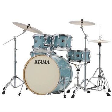 TAMA 【お取り寄せ品】CL52KRM-LEG [Superstar Classic Drum Kit/22 バスドラムHWセット付キット/Light Emerald Blue Green] 画像1