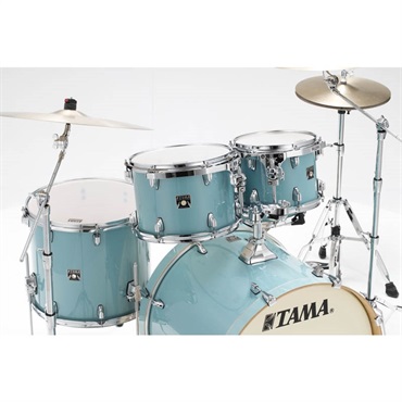 TAMA 【お取り寄せ品】CL52KRM-LEG [Superstar Classic Drum Kit/22 バスドラムHWセット付キット/Light Emerald Blue Green] 画像3