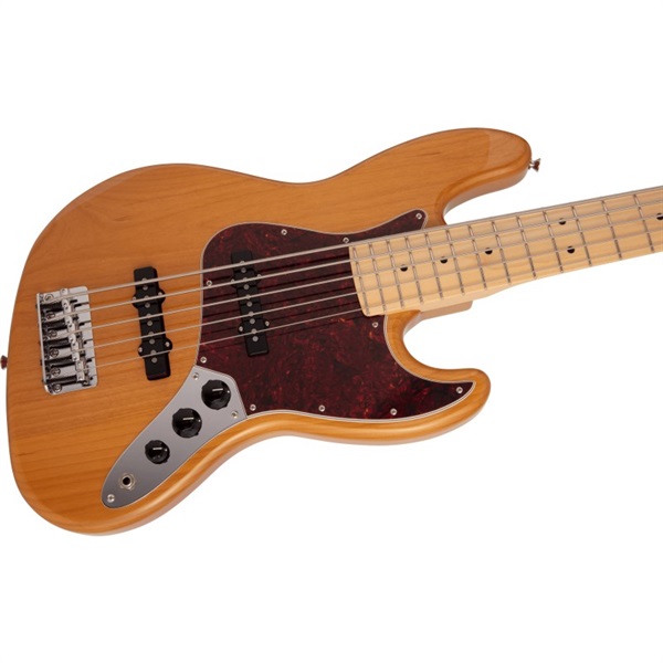 Fender Made in Japan Hybrid II Jazz Bass V (Vintage Natural/Maple) 画像3