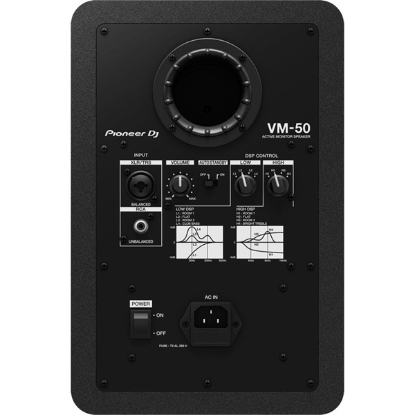 Pioneer DJ VM-50 【ペア】【5.25インチ アクティブ モニタースピーカー】 画像2