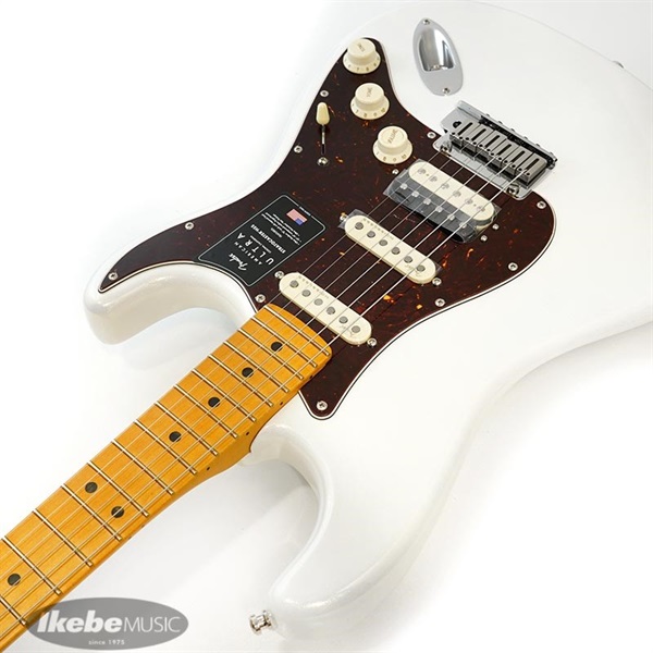 Fender USA American Ultra Stratocaster HSS (Arctic Pearl/Maple) 【旧価格品】 画像5