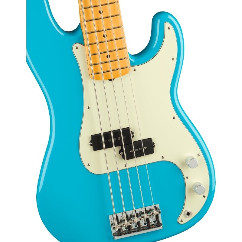 Fender USA American Professional II Precision Bass V (Miami Blue/Maple) 画像2