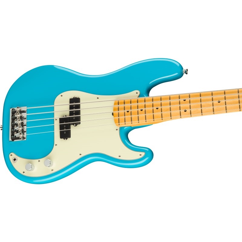 Fender USA American Professional II Precision Bass V (Miami Blue/Maple) 画像3