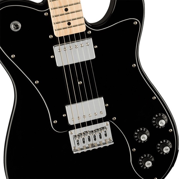 Squier by Fender Affinity Series Telecaster Deluxe (Black/Maple) 画像3