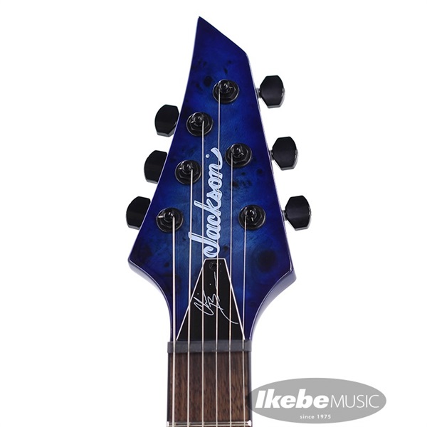 Jackson Pro Series Chris Broderick Soloist HT6P Transparent Blue