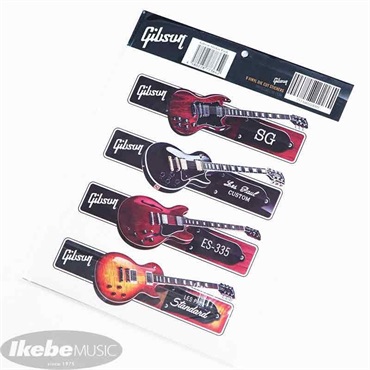 Gibson Guitar Sticker Pack [G-STICKER3] 画像1