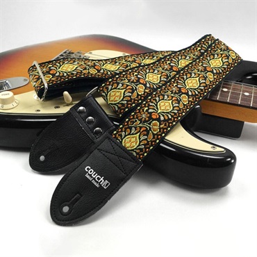 Couch Guitar Strap 【クリスマススペシャルSALE】 Psychedelic Sunset Hendrix Hippie Weave 画像3