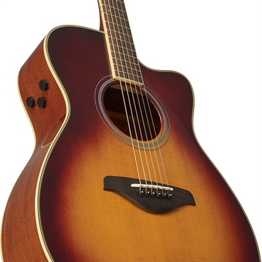 YAMAHA FSC-TA (Brown Sunburst) [SFSCTABS] 【トランスアコースティックギター】【お取り寄せ】 ヤマハ 画像4