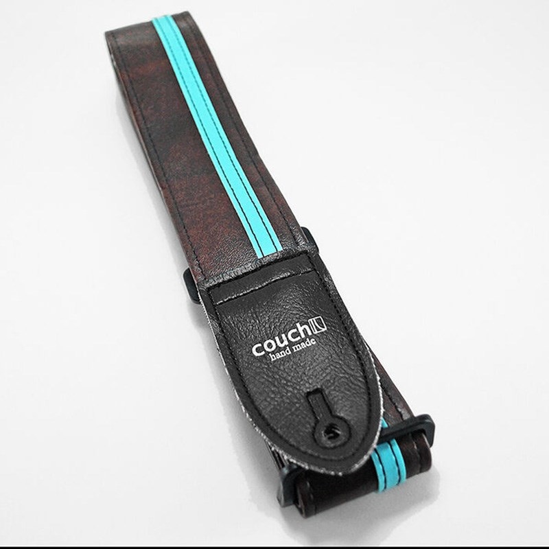 Couch Guitar Strap Racer X Brown/Blue 画像2