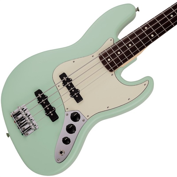 Fender Made in Japan Junior Collection Jazz Bass (Satin Surf Green/Rosewood) 画像2