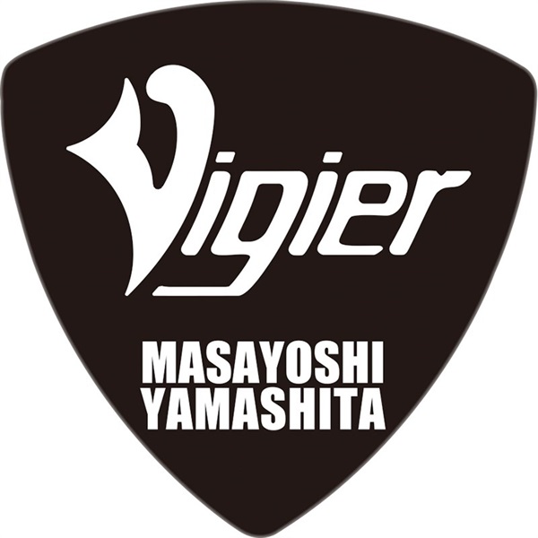 Vigier YM-PICK 40th Logo BK [LOUDNESS結成40周年記念シグネイチャー・ピック]×10枚セット 画像1