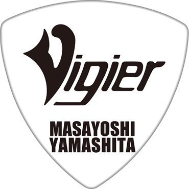 Vigier YM-PICK 40th Logo WH [LOUDNESS結成40周年記念シグネイチャー・ピック]×10枚セット 画像1