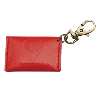 RIGHTON STRAPS PICK POUCH PLAIN (Red) 画像1