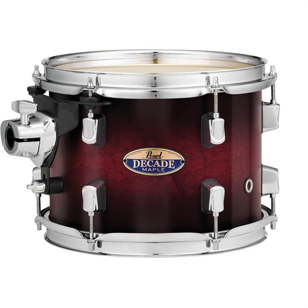 Pearl Decade Maple スタンダードサイズ ドラムフルセット w/SABIAN AA シンバルセット [DMP825S/C-D + AA-PFSET/M]【カラー：#261 Gloss Deep Red Burst】【お取り寄せ品】 画像3