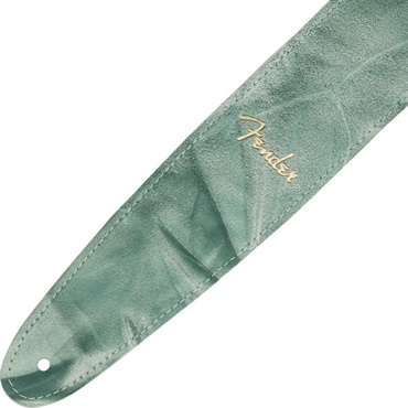 Fender USA Tie Dye Leather Strap (Green) (#0990650107) 画像1