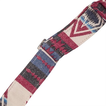 Fender USA 2 inch Zion Strap (Red Aztec) (#0992132552) 画像1