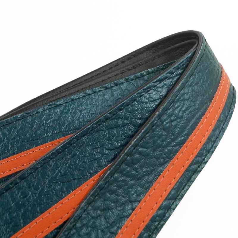 Couch Guitar Strap Racer X VintageBlue Orange 画像2