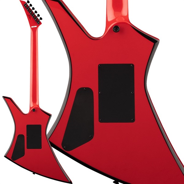 Jackson X Series Kelly KEX (Ferrari Red with Black Bevels/Laurel) 画像1