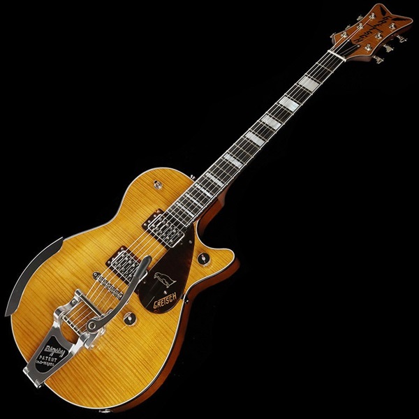 GRETSCH G6134TFM-NH Nigel Hendroff Signature Penguin (Amber Flame