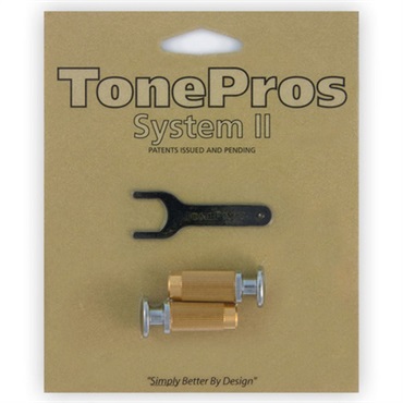 TonePros MSPRS-C TonePros Metric Locking Studs for PRS(R) (Chrome) 画像1