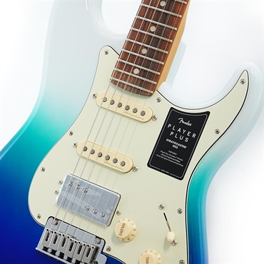 Fender MEX Player Plus Stratocaster HSS (Belair Blue/Pau Ferro) 画像3