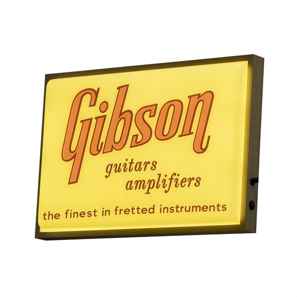 Gibson Vintage Lighted Sign， Guitars & Amplifiers [GA-SGN1] 画像3