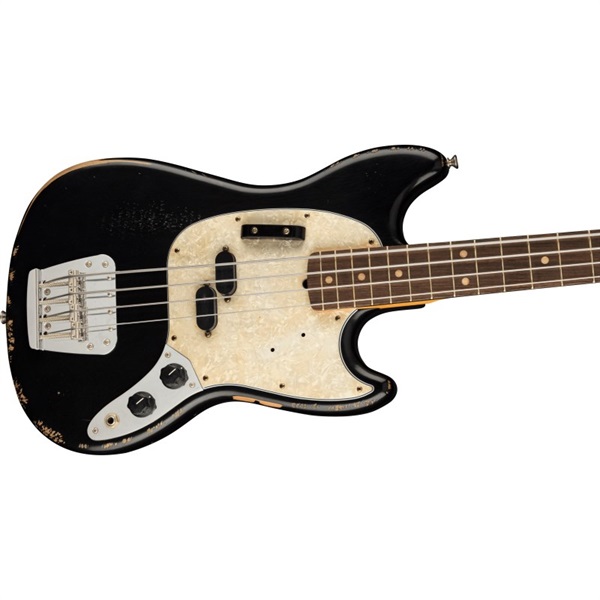 Fender MEX JMJ Road Worn Mustang Bass (BLK) 画像3