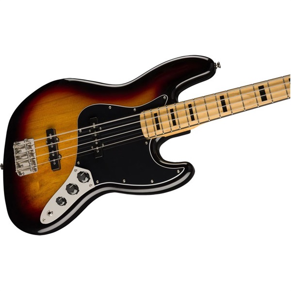 Squier by Fender Classic Vibe '70s Jazz Bass Maple Fingerboard (3-Color Sunburst) 画像3