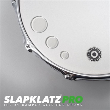 SlapKlatz SlapKlatz PRO Ver.2 Drum Dampeners - GEL Clear 画像4