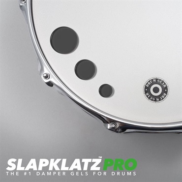 SlapKlatz SlapKlatz PRO Ver.2 Drum Dampeners - GEL Black 画像4