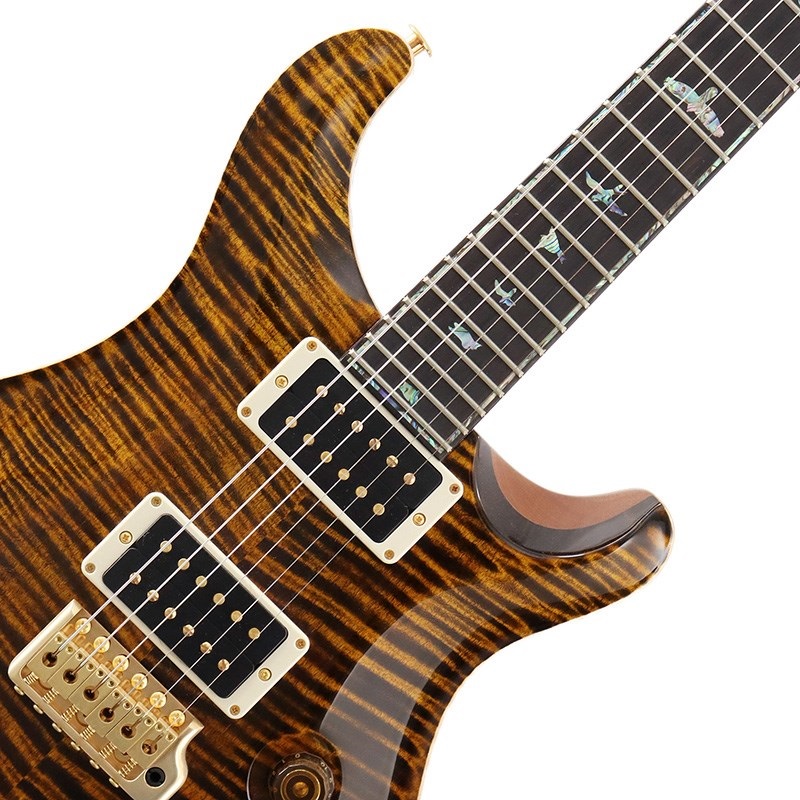 P.R.S. Ikebe Original Wood Library Custom24 McCarty Thickness Tiger Eye #0340406 画像3