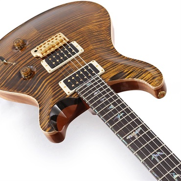 P.R.S. Ikebe Original Wood Library Custom24 McCarty Thickness Tiger Eye #0340406 画像4