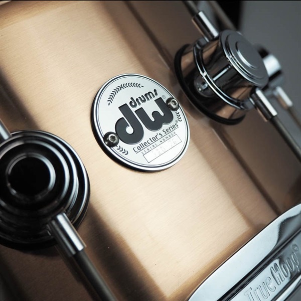 dw DW-BZB 1465SD/BRONZE/C [Collector's Metal Snare / 3mm Brushed Bronze 14 × 6.5] 画像2