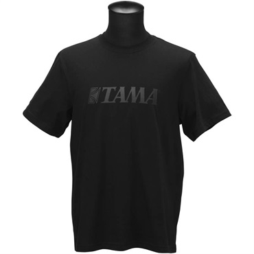 TAMA Lifestyle Item / Black TAMA Logo T-shirt / Mサイズ [TAMT007M] 画像2